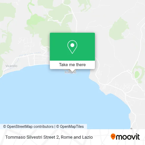 Tommaso Silvestri Street 2 map