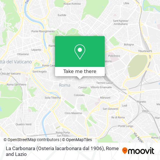La Carbonara (Osteria lacarbonara dal 1906) map