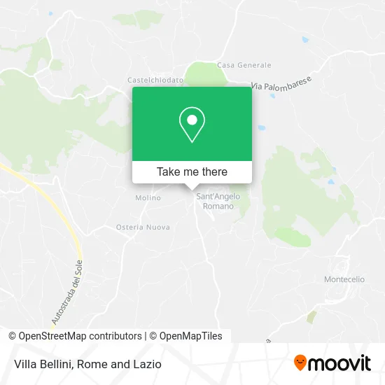 Villa Bellini map