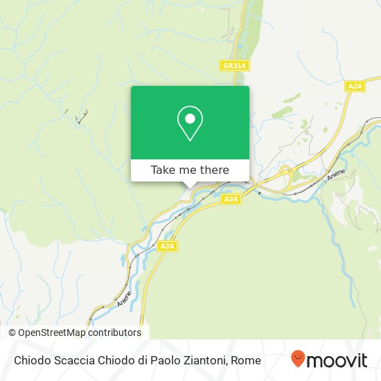 Chiodo Scaccia Chiodo di Paolo Ziantoni map