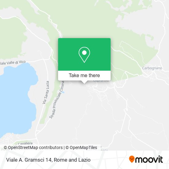 Viale A. Gramsci 14 map