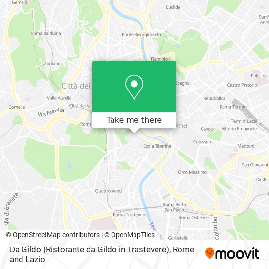 Da Gildo (Ristorante da Gildo in Trastevere) map