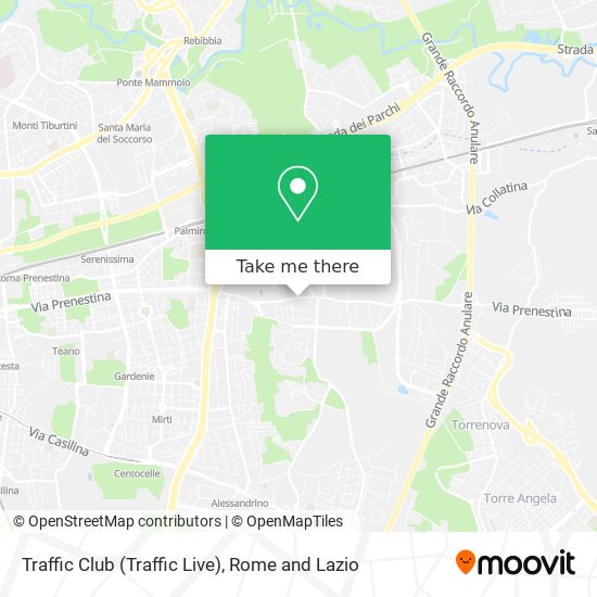 Traffic Club (Traffic Live) map