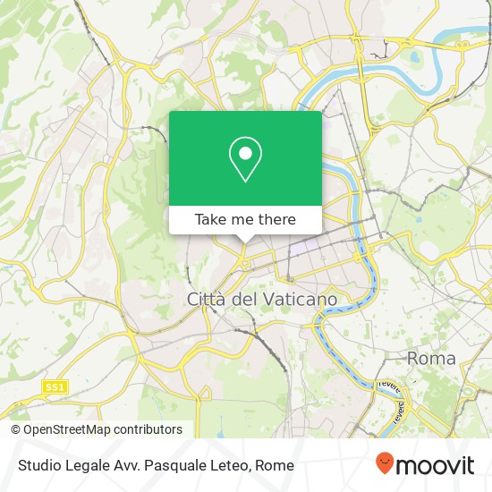 Studio Legale Avv. Pasquale Leteo map