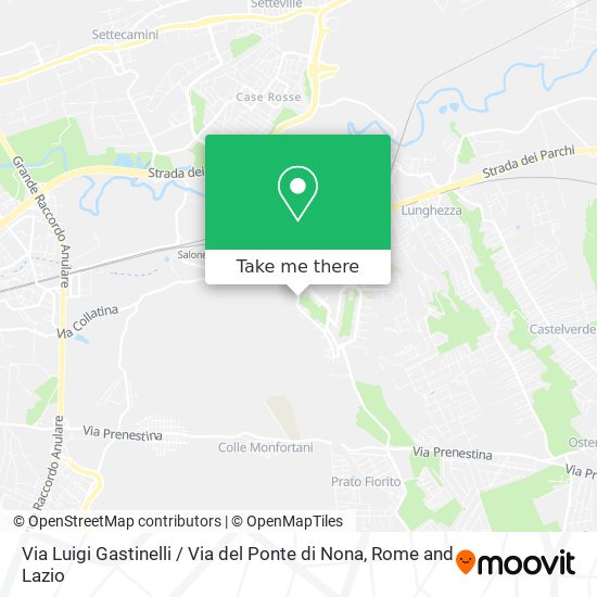 Via Luigi Gastinelli / Via del Ponte di Nona map
