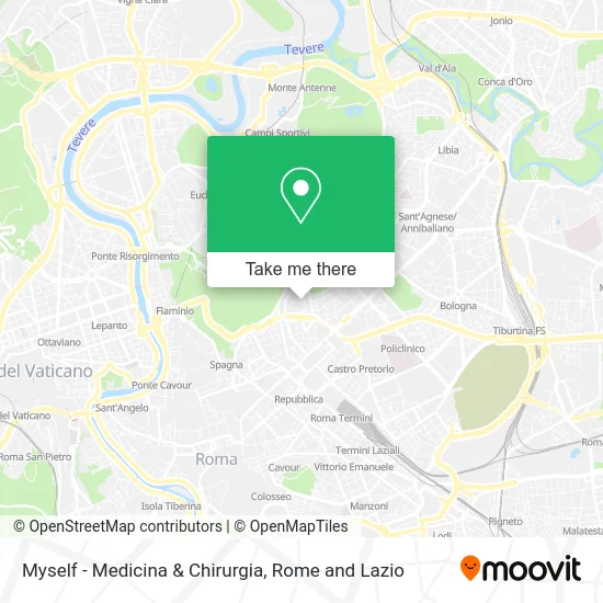 Myself - Medicine & Surgery map