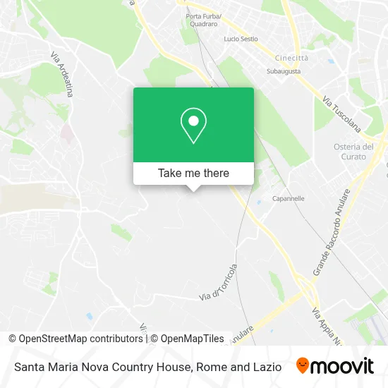 Santa Maria Nova Country House map