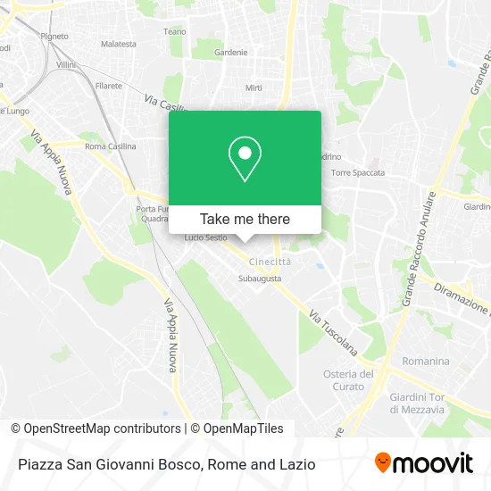 Saint John Bosco Square map