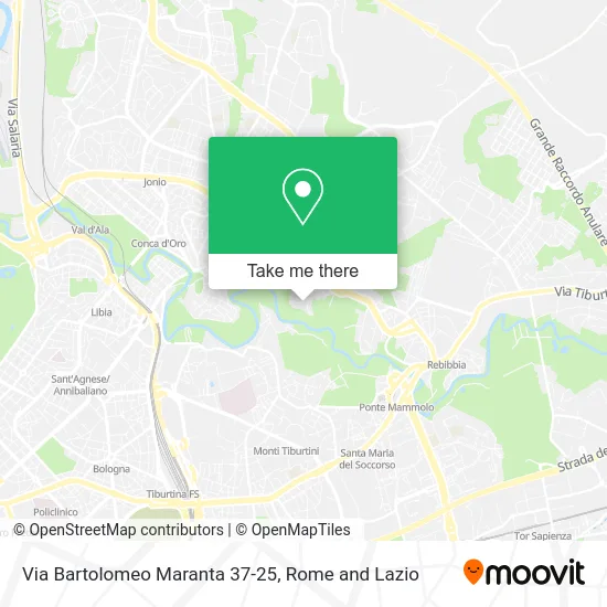 Bartolomeo Maranta Street 37-25 map