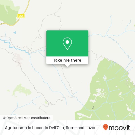 Agriturismo la Locanda Dell'Olio map