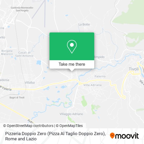Pizzeria Doppio Zero (Pizza Al Taglio Doppio Zero) map