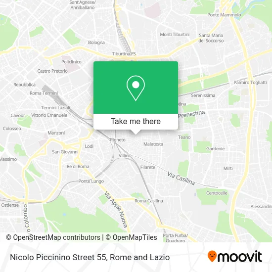 Nicolo Piccinino Street 55 map