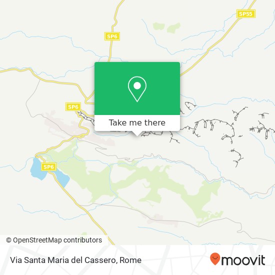 Via Santa Maria del Cassero map