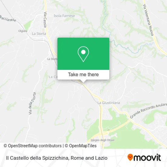 Il Castello della Spizzichina map