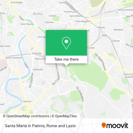 Santa Maria in Palmis map