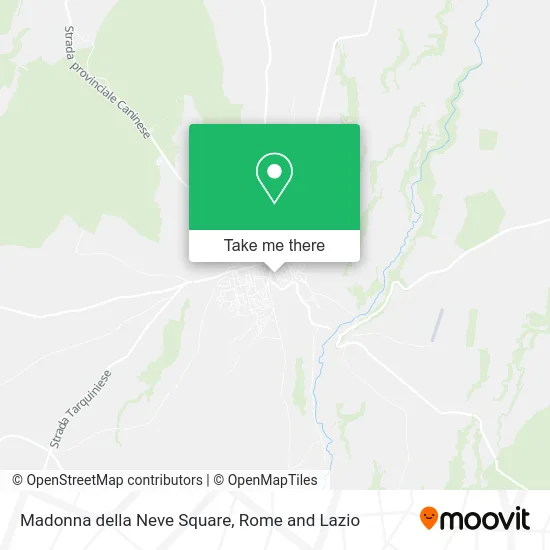 Madonna della Neve Square map
