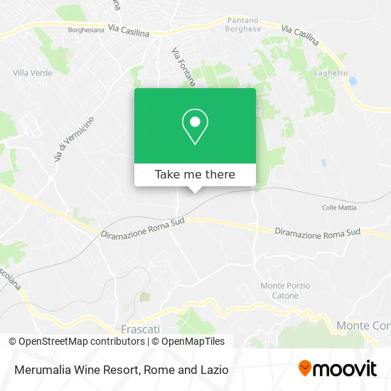 Merumalia Wine Resort map