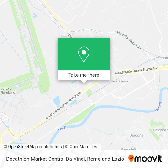 Decathlon Market Central Da Vinci map