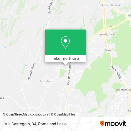 Via Casteggio, 34 map
