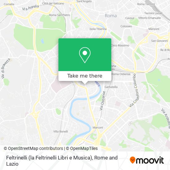 Feltrinelli (la Feltrinelli Libri e Musica) map
