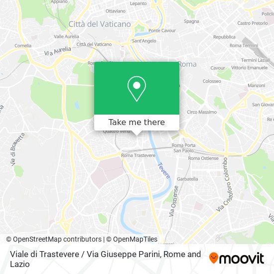 Viale di Trastevere / Via Giuseppe Parini map