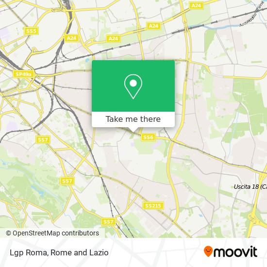 Lgp Roma map