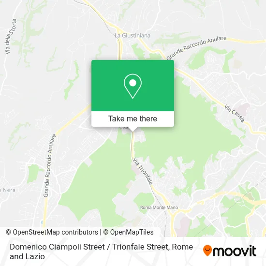 Domenico Ciampoli Street / Trionfale Street map