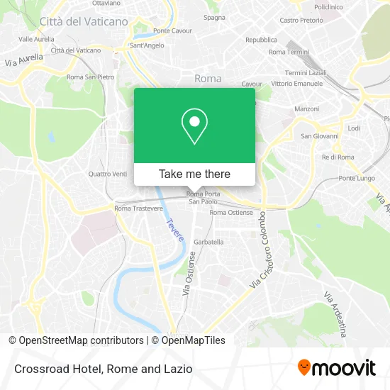 Crossroad Hotel map