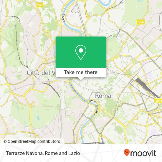 Terrazze Navona map