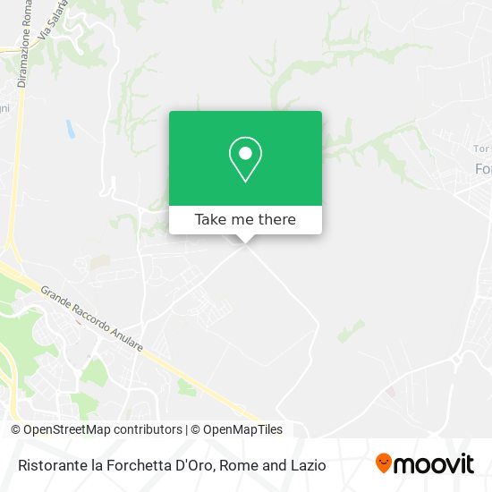 Ristorante la Forchetta D'Oro map