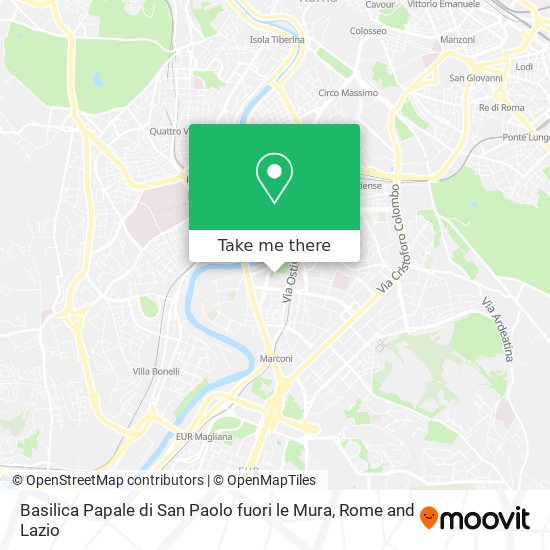 Basilica Papale di San Paolo fuori le Mura map
