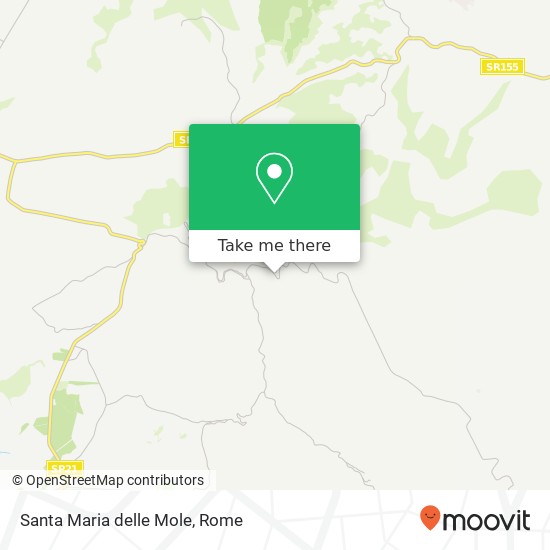 Santa Maria delle Mole map