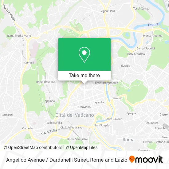 Angelico Avenue / Dardanelli Street map