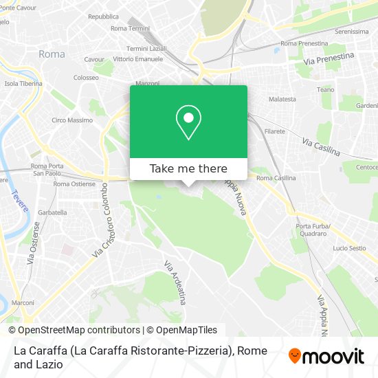 La Caraffa (La Caraffa Ristorante-Pizzeria) map