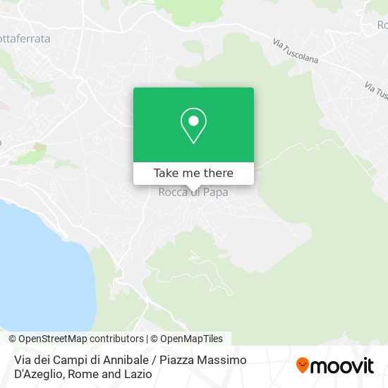 Via dei Campi di Annibale / Piazza Massimo D'Azeglio map