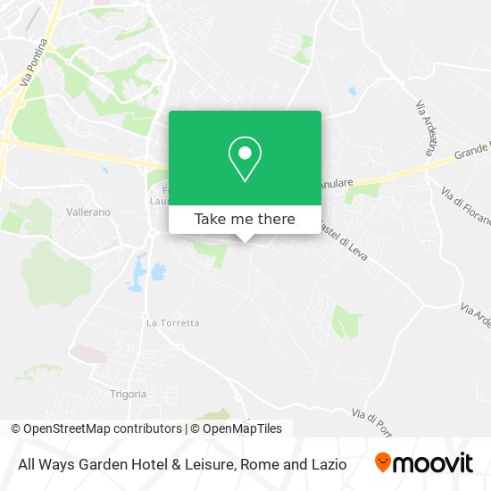 All Ways Garden Hotel & Leisure map