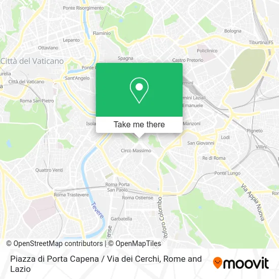 Piazza di Porta Capena / Via dei Cerchi map