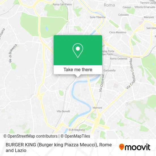 Burger King (Burger King Piazza Meucci) map