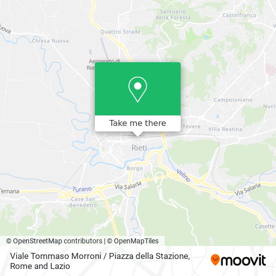 Viale Tommaso Morroni / Piazza della Stazione map