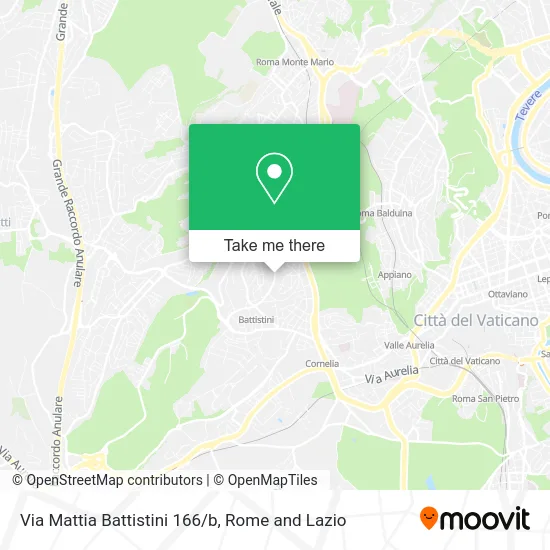 Mattia Battistini Street 166/b map