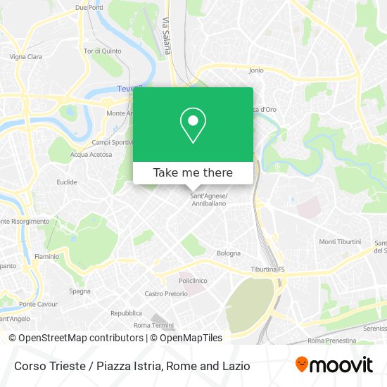 Corso Trieste / Piazza Istria map