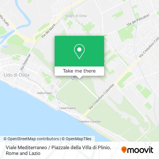 Viale Mediterraneo / Piazzale della Villa di Plinio map