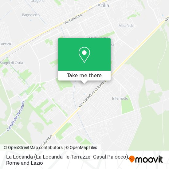 La Locanda (La Locanda- le Terrazze- Casal Palocco) map