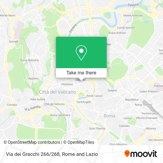 Gracchi Street 266/268 map