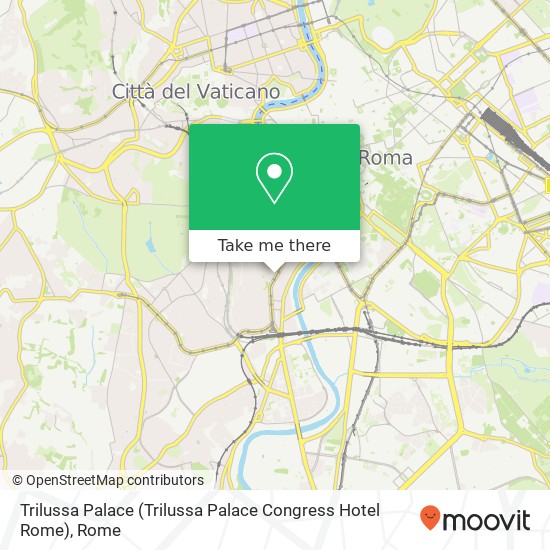 Trilussa Palace (Trilussa Palace Congress Hotel Rome) map