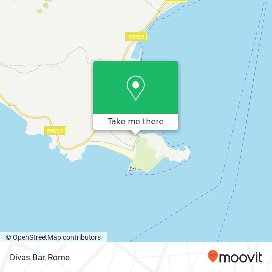 Divas Bar map