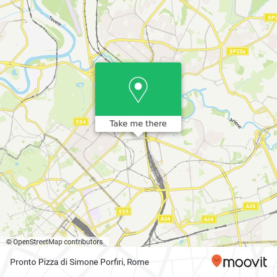 Pronto Pizza di Simone Porfiri map