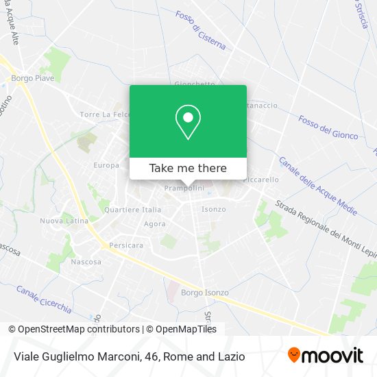 Viale Guglielmo Marconi, 46 map