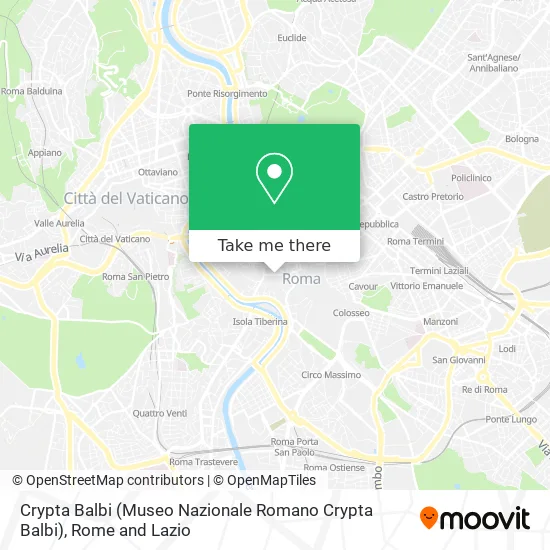 Crypta Balbi (National Roman Museum Crypta Balbi) map