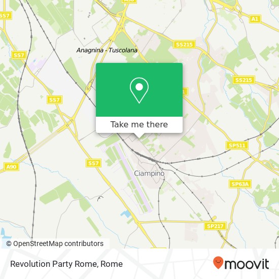 Revolution Party Rome map